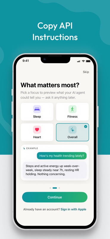 HealthAPI screenshot 3